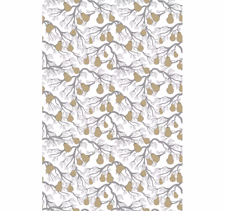 Tree wallpaper scandinavian tree bark design - TenStickers