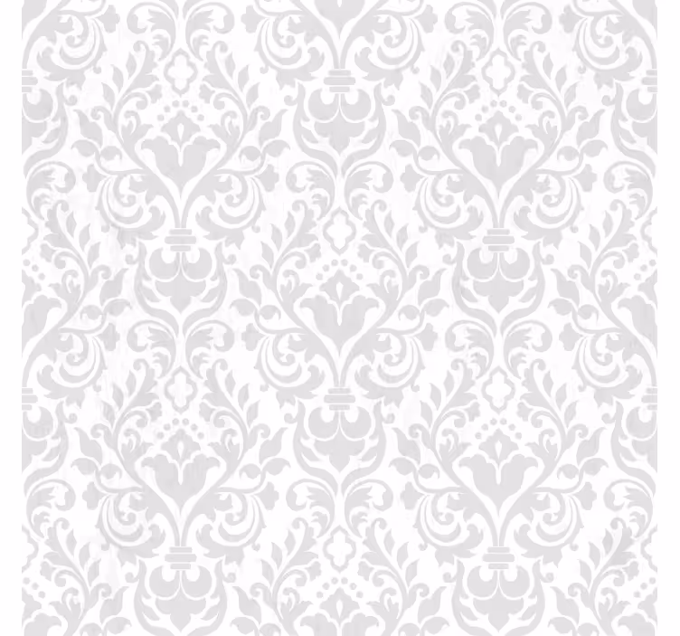 Living room wallpaper grunge damask design - TenStickers
