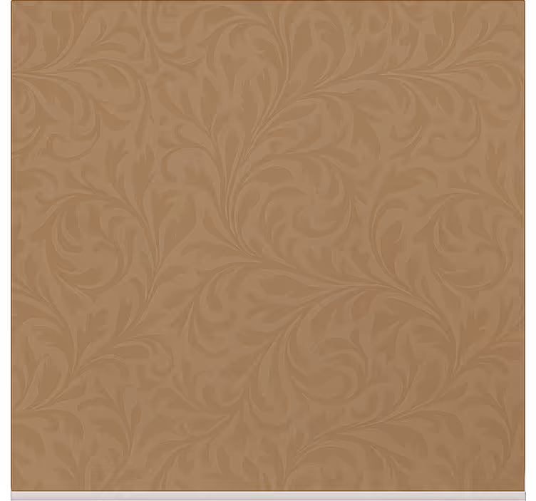 Living room wallpaper elegant dark beige design - TenStickers
