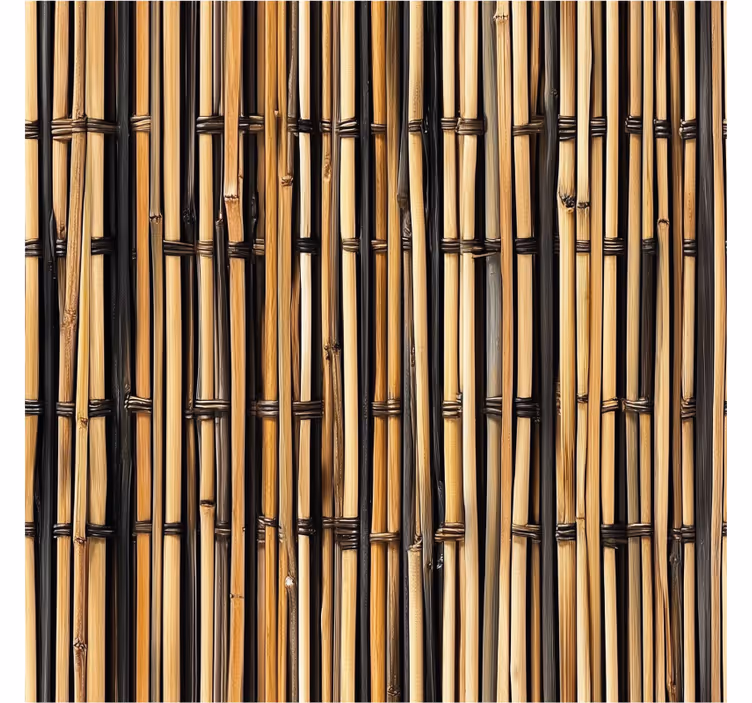 Kitchen wallpaper wood texture design - TenStickers