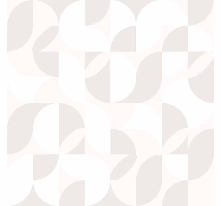 Modern wallpaper in retro white shades - TenStickers