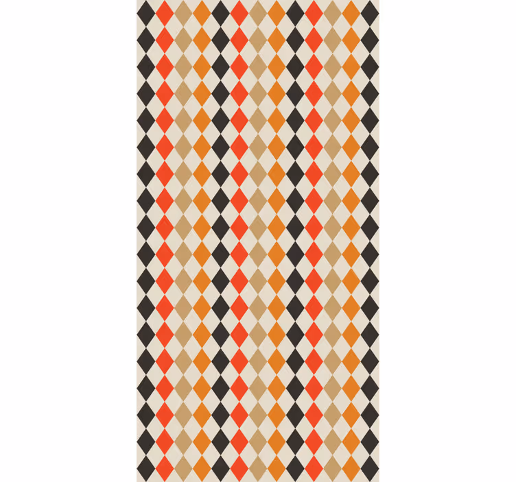 Modern wallpaper with diamond shape design - TenStickers