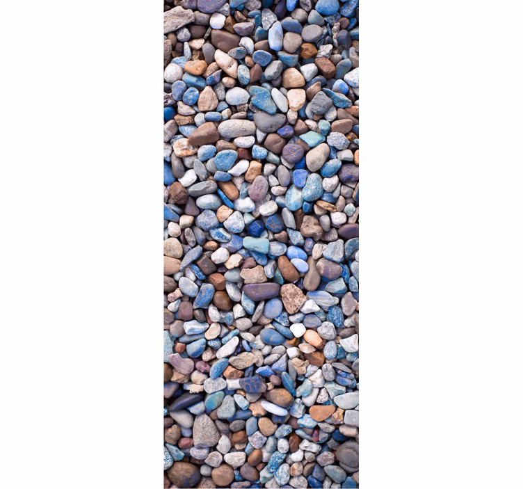 Kitchen wallpaper in colorful stones - TenStickers