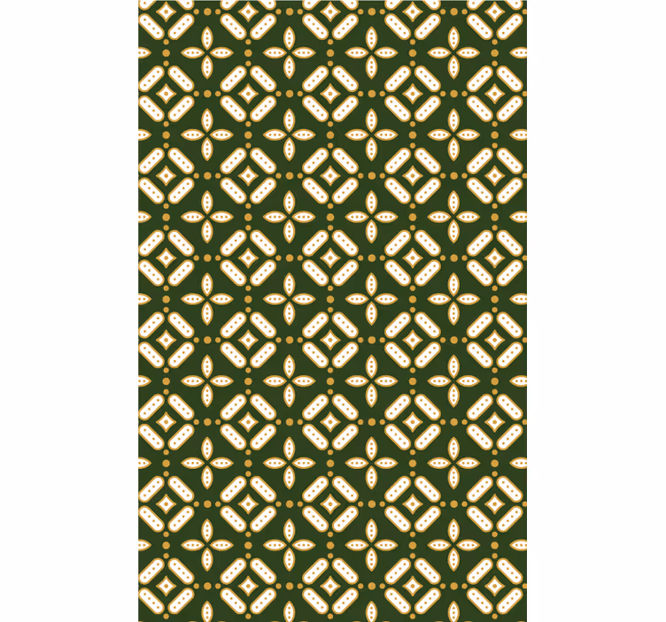 Kitchen wallpaper geometric patterns - TenStickers