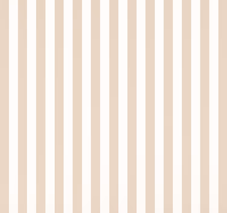 Living room wallpaper beige striped design - TenStickers
