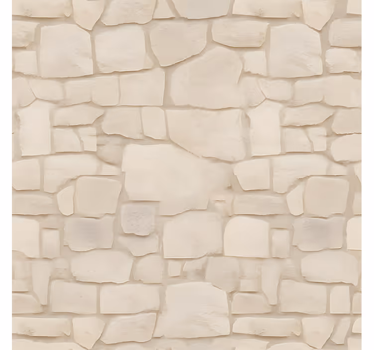 Living room wallpaper natural stone design - TenStickers