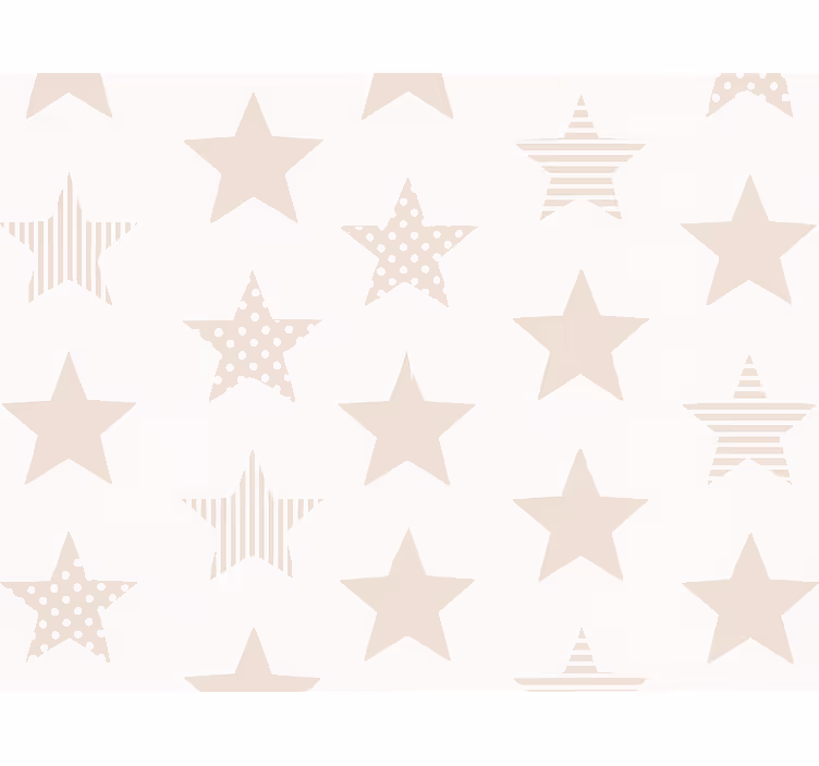 Kids wallpaper kids star pattern - TenStickers