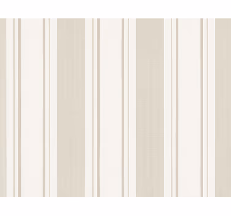 Living room wallpaper neutral striped design - TenStickers