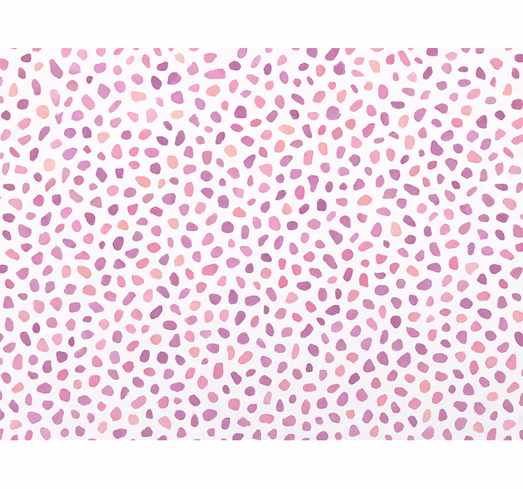 Abstract wallpaper in pink terrazzo speckle - TenStickers