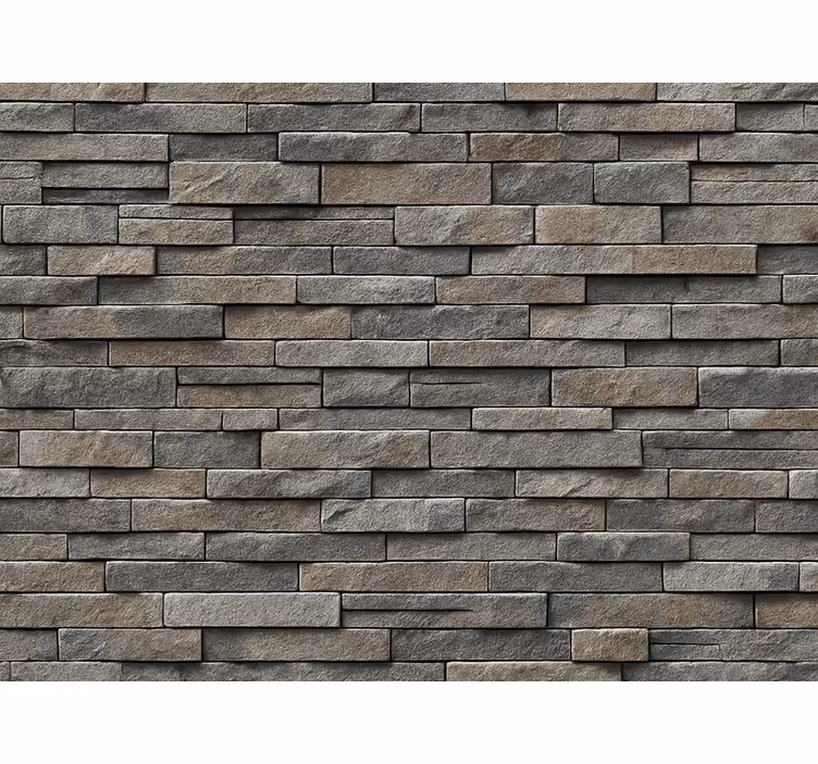 Stone wallpaper natural earth ledge stone - TenStickers