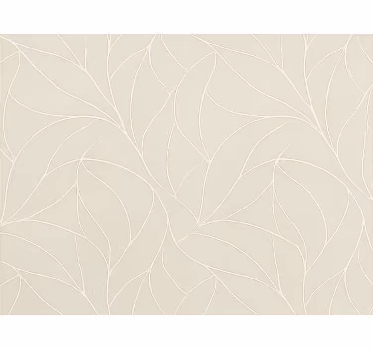 Master bedroom wallpaper pale floral pattern - TenStickers