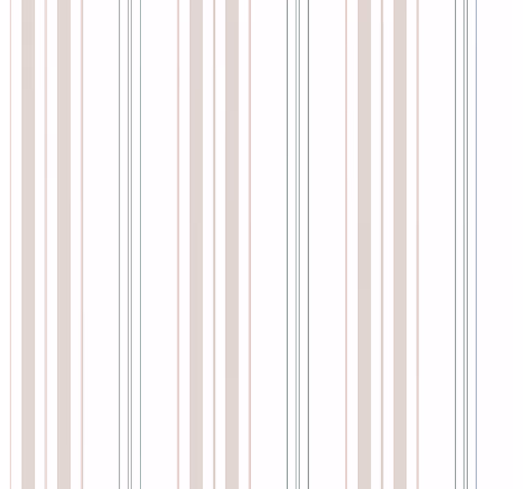 Kids wallpaper in pastel thin stripes - TenStickers