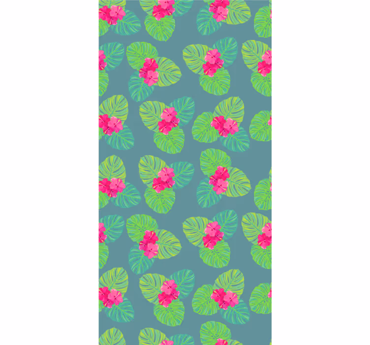 Ornamental flower wallpaper magnolia flower on water - TenStickers