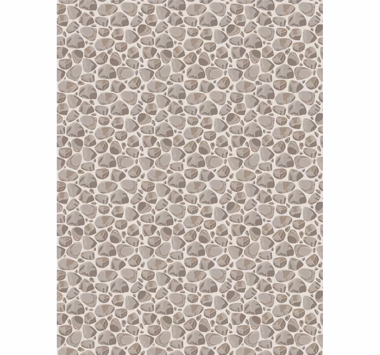 Master bedroom wallpaper rustic stone effect japandi style - TenStickers