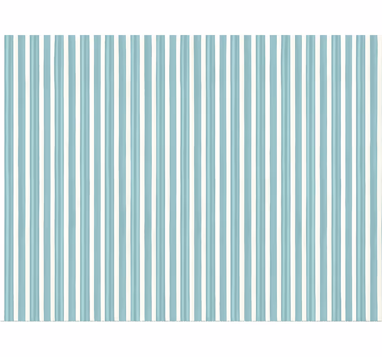Vertical stripe wallpaper in muted teal organic stripes - TenStickers