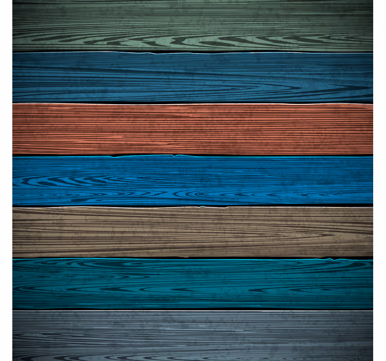 Rustic wallpaper natural wood texture - TenStickers
