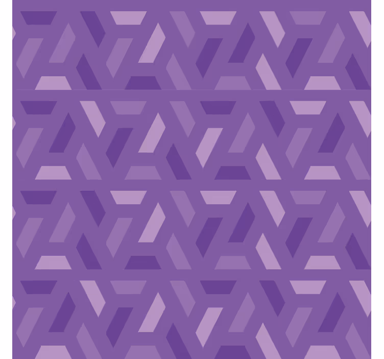 Lilac wallpaper in geometric lilac tones - TenStickers