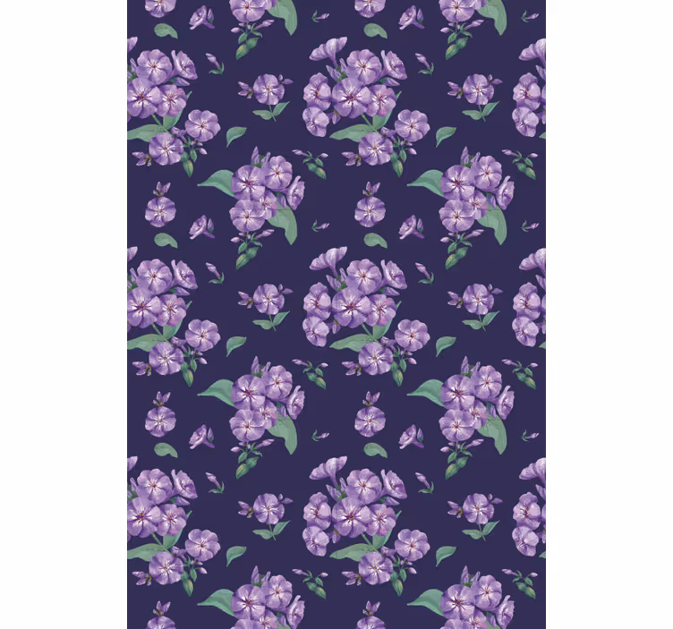 Lilac wallpaper in violet hues - TenStickers