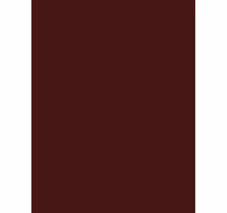 Red wallpaper in dark sienna color - TenStickers