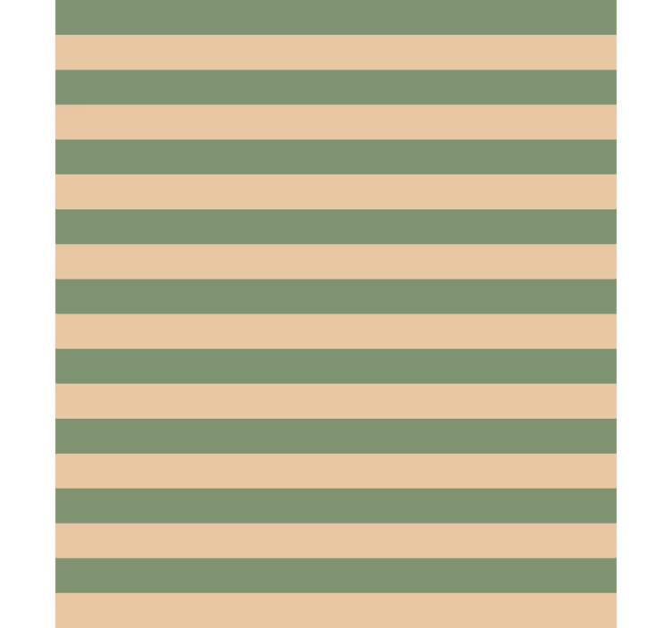 Green wallpaper with green horizontal stripes - TenStickers