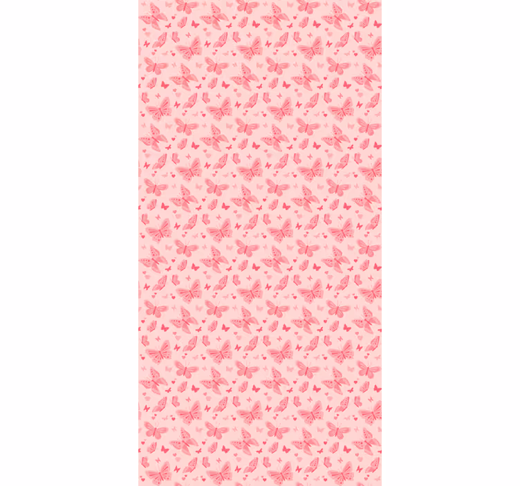 Pink wallpaper in rosado design - TenStickers
