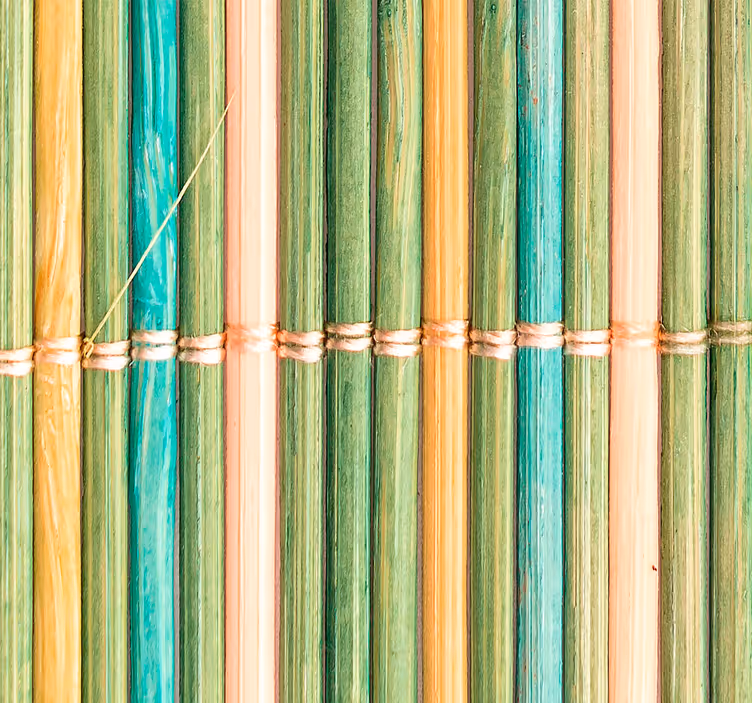 Wood Texture Wallpaper thin bamboo - TenStickers