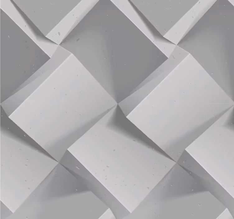 Geometric wallpaper geometric illusion - TenStickers