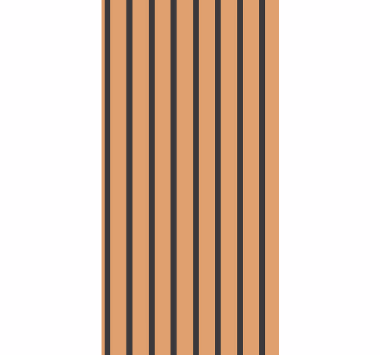 Striped wallpaper in striped design - TenStickers