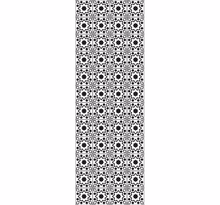 Tile wallpaper geometric tile set - TenStickers