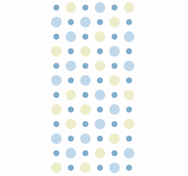 Polka dot serenity polka dot wallpaper - TenStickers