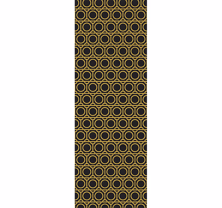 Abstract Rings geometric wallpaper - TenStickers