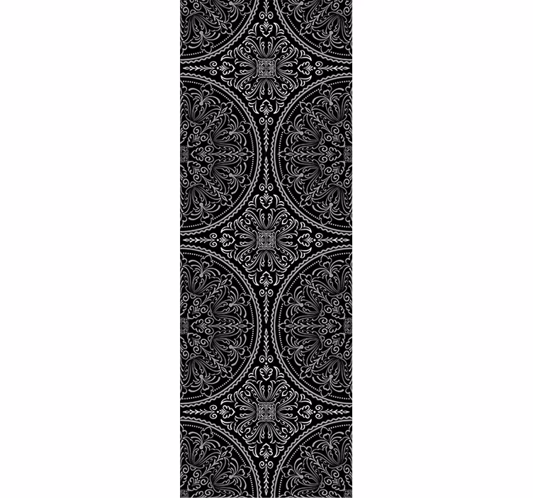 Ornate Baroque barok wallpaper - TenStickers