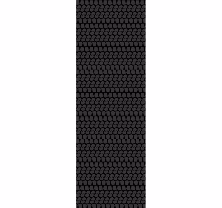 Tires pattern  Modern wallpaper - TenStickers