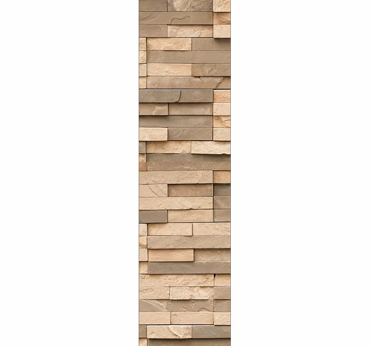 Stone wallpaper with stone slab pattern - TenStickers