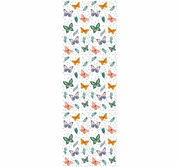 Butterfly wallpaper butterfly scatter - TenStickers