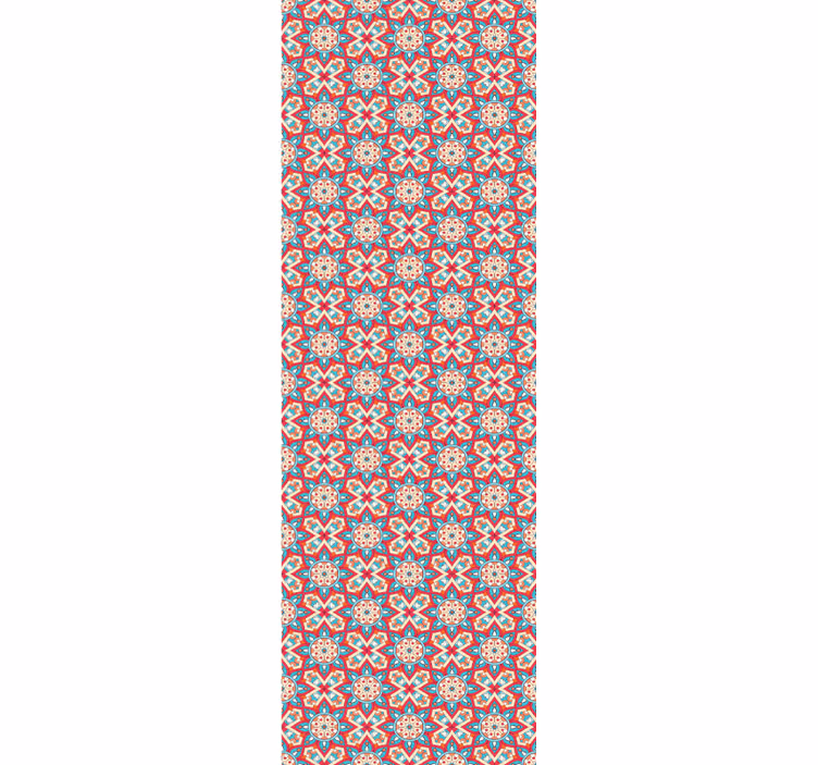 Tile wallpaper with tile inspired design - TenStickers