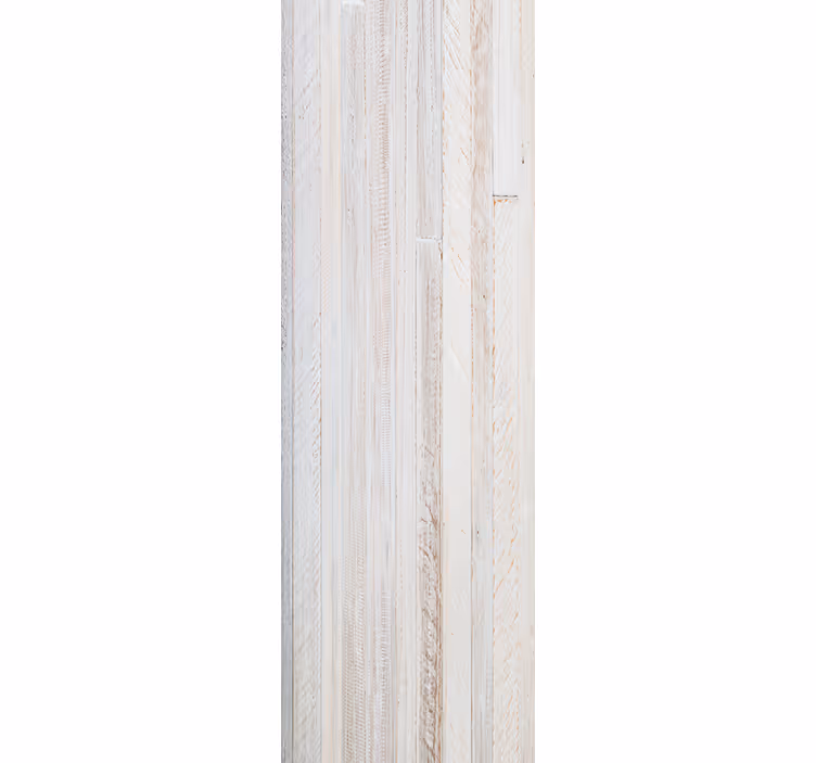 Whitewashed Planks wood effect  wallpaper - TenStickers