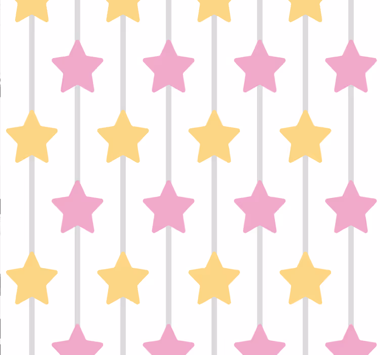 Infant Starry Slumber nursery wallpaper - TenStickers