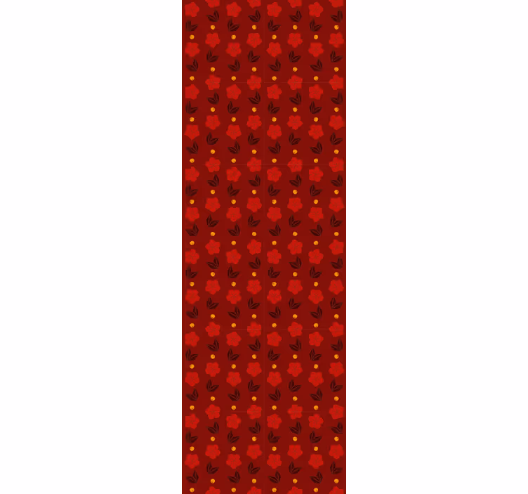 Red polka dot wallpaper polka dot wallpaper - TenStickers