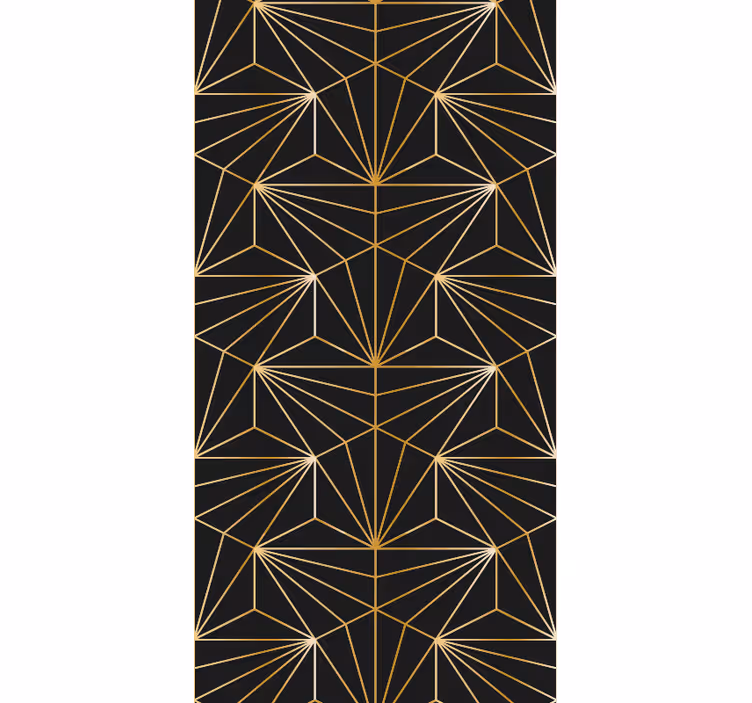 Geometric wallpaper geometric lines fusion - TenStickers