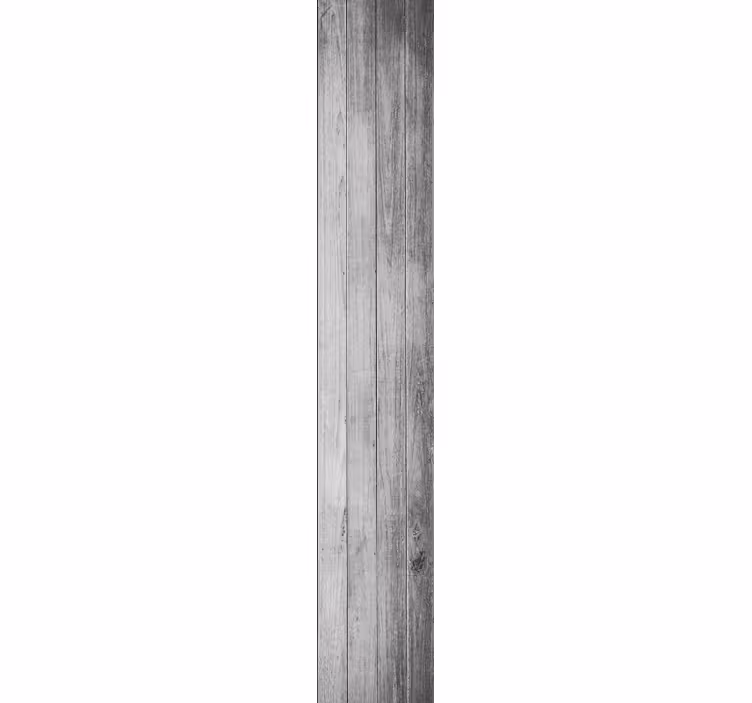 Wood and stone dark grey stone wallpaper - TenStickers
