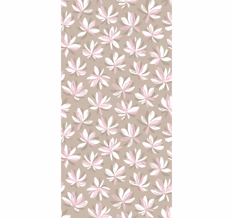 Floral Pattern Display ornamental flower wallpaper - TenStickers