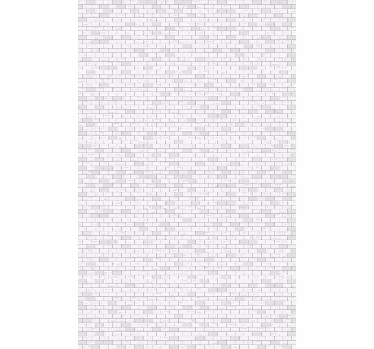 Simplified brick wallpaper - TenStickers