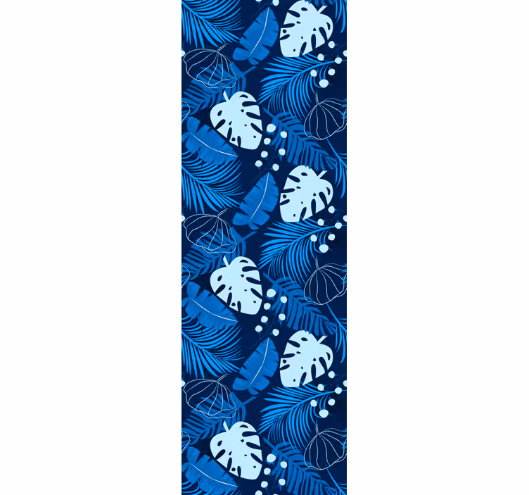 Tropical Monstera Design leaf wallpaper - TenStickers