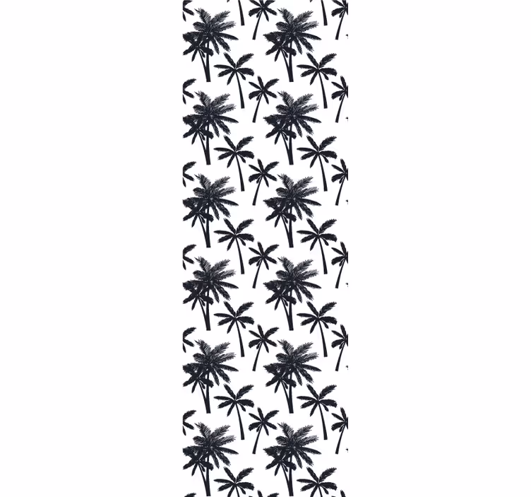 Leaf wallpaper palm leaf design - TenStickers