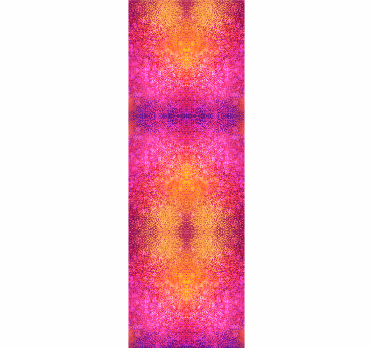Teenage bedroom wallpaper abstract warmth - TenStickers