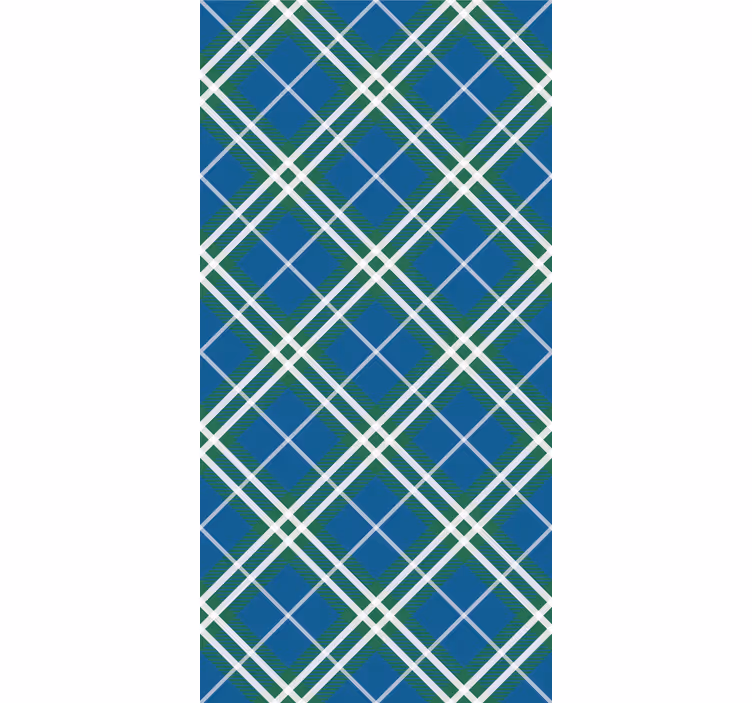 Geometric wallpaper geometric plaid design - TenStickers