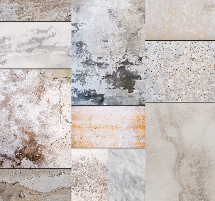 Old Stone Patterned Wallpaper - TenStickers
