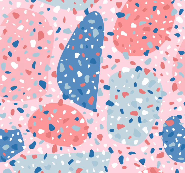 Botanical Speckles Textured Wallpaper - TenStickers