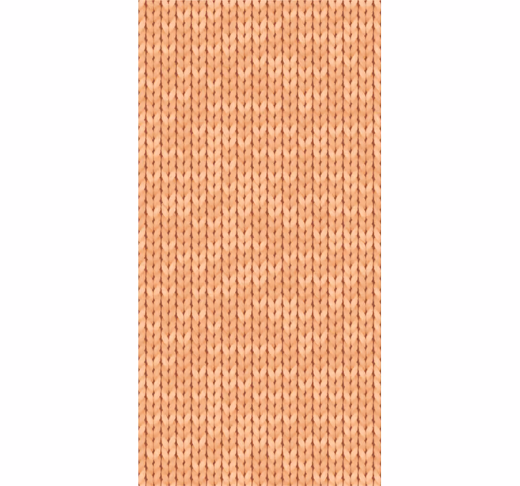 Textured wallpaper with knit pattern design - TenStickers